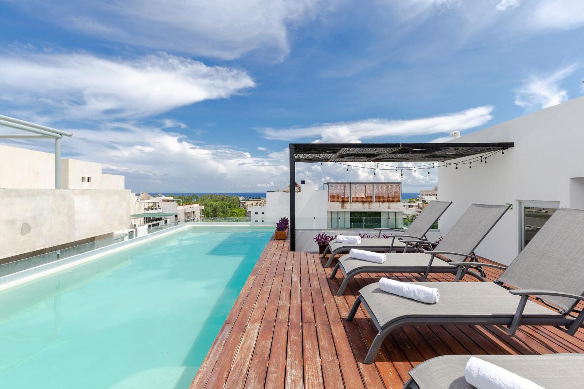 Stylish And Fancy Studio Next To 5Th Av Roof Pool Dk Playa del Carmen Extérieur photo
