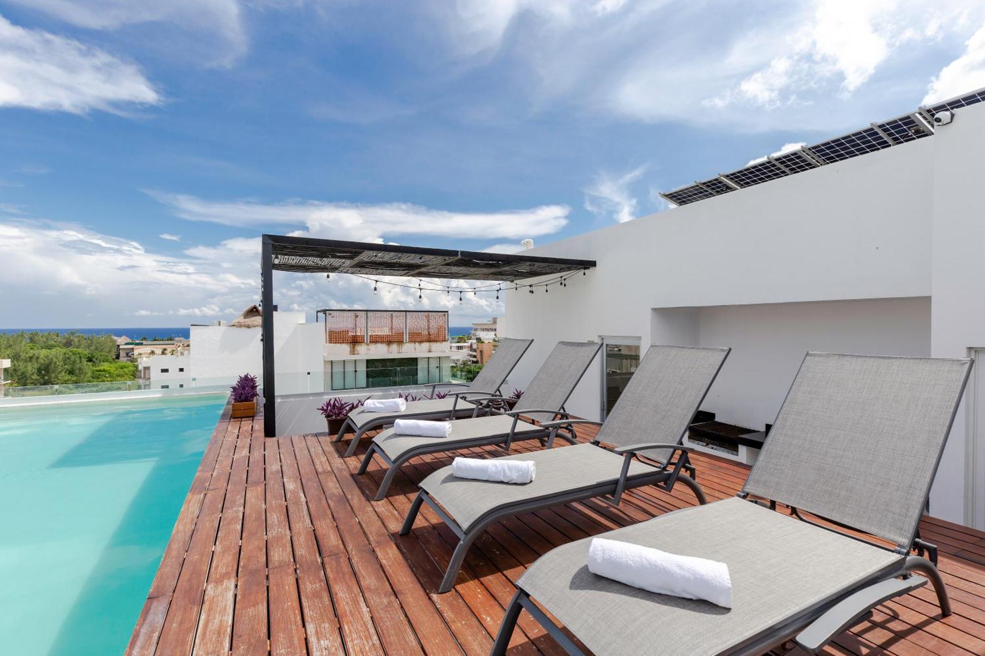 Stylish And Fancy Studio Next To 5Th Av Roof Pool Dk Playa del Carmen Extérieur photo